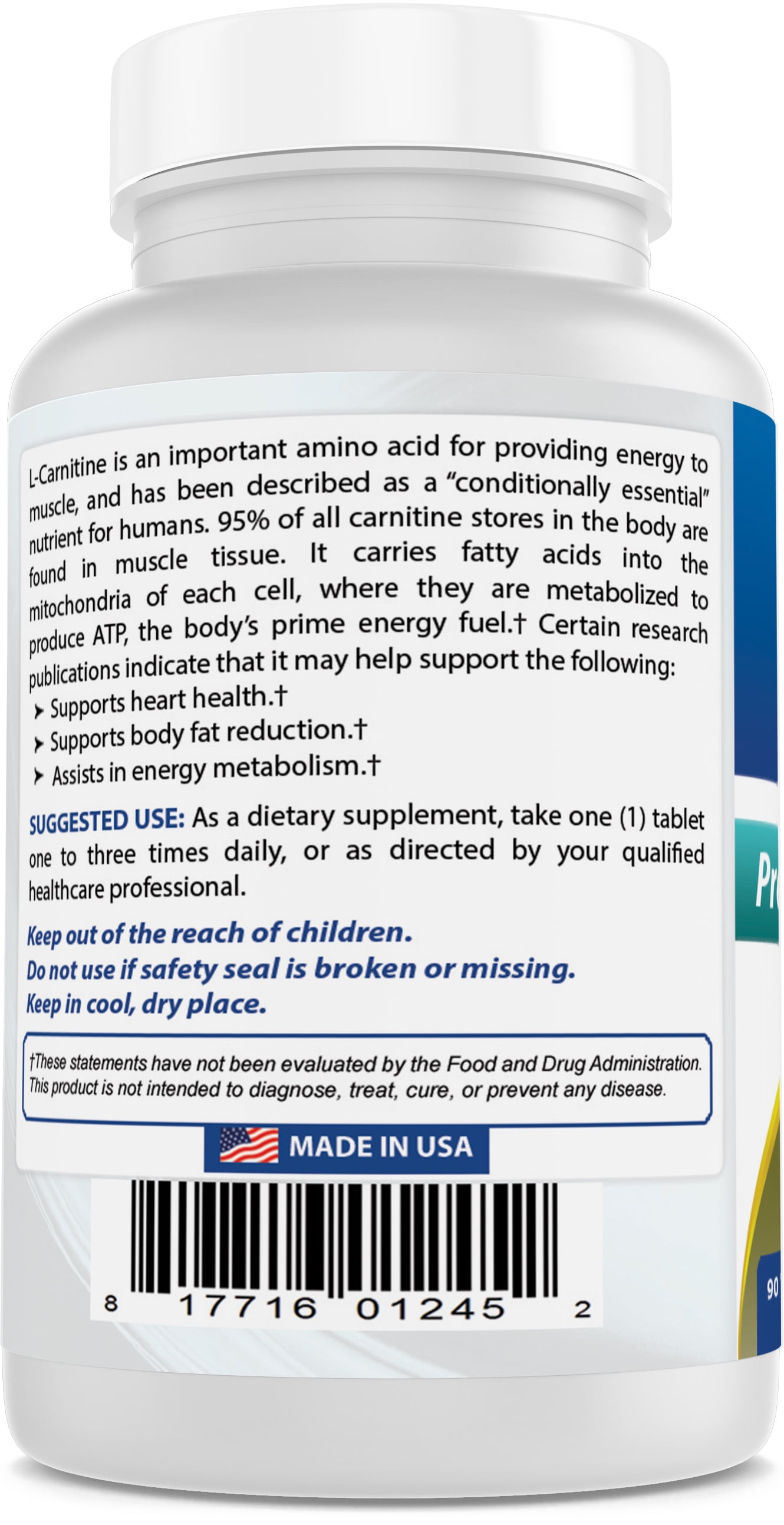 is 500 mg of l carnitine enough L-Carnitina – MediStore main image 1