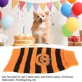 thumbnail image 3 of Suéter A Rayas De Calabaza Para Perros, Fácil De Usar, Elegante Y Cálido Suéter Para Perros De Halloween Para Uso Diario, 3 of 7