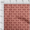 thumbnail image 1 of oneOone Georgette Viscose Fabric Leaves & Floral Block Print Fabric BTY 42 Inch Wide, 1 of 4