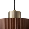 thumbnail image 3 of Tambo Pendant Light - Dark Walnut Wood Finish, 3 of 10