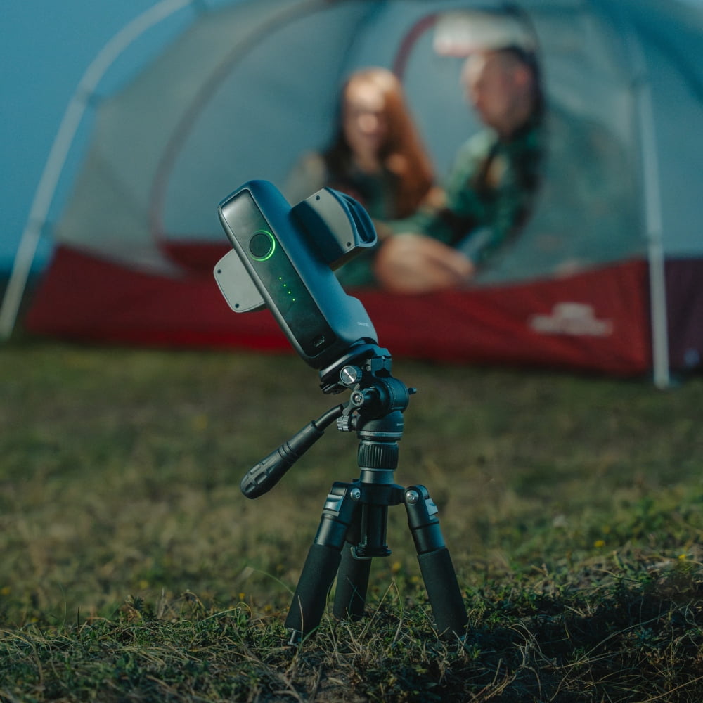 DWARFLAB DWARF Mini Smart Telescope - 1.85lb Ultra-Portable Astronomy Telescope for Astrophotography with Built-in Filters, Auto GOTO, AZ/EQ Mode and Cloud Processing, Ideal for All Ages