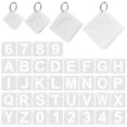 thumbnail image 1 of Juego de plantillas Ayxwkyfc de letras y números, 36 piezas, PET, 1-10 cm, 1 of 7