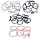 thumbnail image 2 of Fashionable Elastic Hair Ties for Women with Assorted Color Rubber Bands for Decoration 24pcs, 2 of 5
