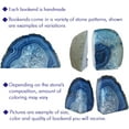 thumbnail image 4 of Agate Bookend, Geode Agate Bookend, Decorative Home Accessory, Crystal Bookend, Natural Stone Bookend, 3-5 lbs, 4 of 7