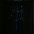 thumbnail image 3 of URMAGIC 1 Panel/39"x79"Double Layer Star Blackout Window Curtains Ramantic Floor-standing Curtain Eyelet Curtains Grommet Curtains for Wedding Bedroom Bathroom Living Room, 3 of 6