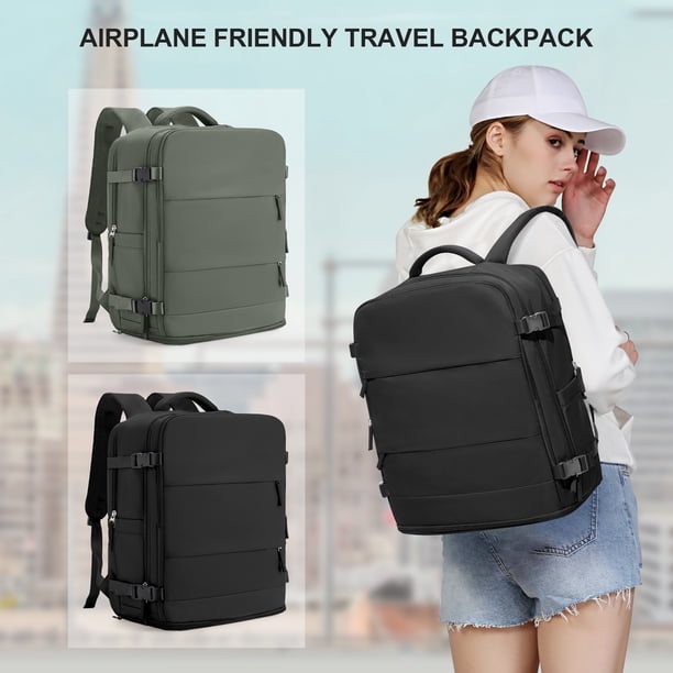 backpack for travel as personal item and for hiking Pro 40L gear and camping equipment coofay Personal Item Travel Backpack