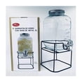 thumbnail image 2 of Garrafón Dispensador 5 Lts Vidrio C/Base De Metal Top Choice Top Choice Top Choice 5 lts, 2 of 5
