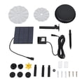 thumbnail image 2 of Solar Water Pump Kit, Strong Water Jet Easy Operation Promote Circulation Solar Water Fountain Pump  for Garden Backyard Pool Fish Tank, 2 of 7