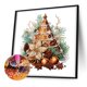 thumbnail image 5 of Pintura de diamante 5D Wdftyju Taladro parcial Torre de galletas de Navidad 30x30cm, 5 of 9