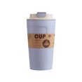 thumbnail image 1 of Monstrate Tazas de café de fibra de bambú de 401-500ml, botellas de agua portátiles, tazas de viaje reutilizables para coche, botella de leche para Teteras Azul 401-500ml Monstrate HA080847-01, 1 of 6