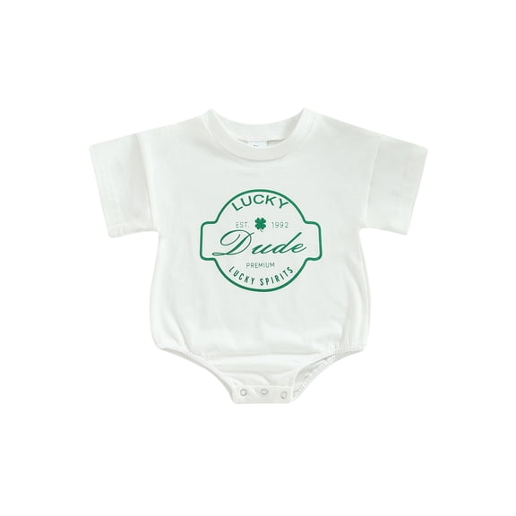 Bagilaanoe Newborn Baby Girl Boy Rompers Letter Print Short Sleeve Bodysuits 3M 6M 9M 12M Infant Casual One Piece Short Jumpsuit