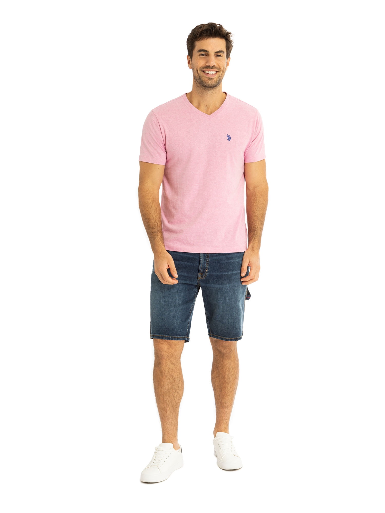 U.S. Polo Assn. Men's Short Sleeve V-Neck Tee