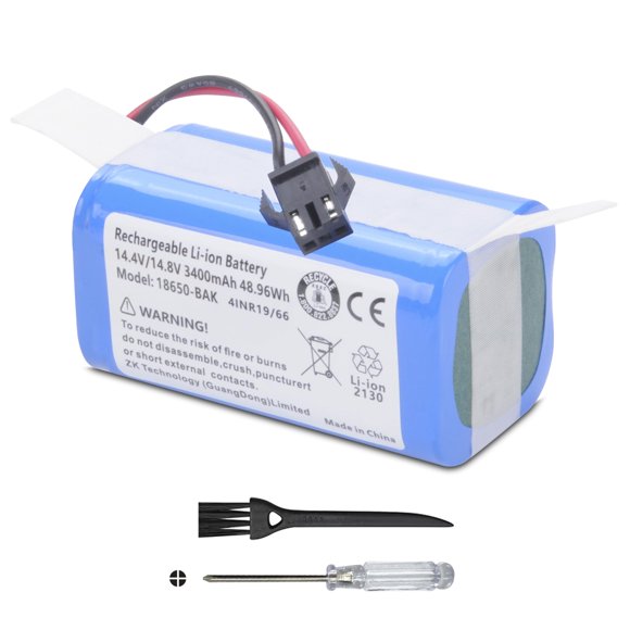 Batería CQCEO 850T 14,4 V 3400 mAh para aspiradora robot