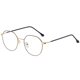 thumbnail image 2 of Gafas Irregulares con Estilo, Lentes Transparentes Y Planas, Gafas de Montura Completa Ligero Anti-azul, Protección , Estilo Retro Sunnimix Anteojos irregulares, 2 of 6