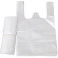 thumbnail image 1 of 200 Piezas De Bolsas De Plástico, Bolsas De Asas, Bolsas De Plástico, Resistentes Y Respetuosos Con El Medio Ambiente, Adecuadas Para La Compra De Frutas Y Verduras En El Supermercado-1, 1 of 5
