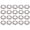 D,0.2X0.21", variant on 20Pcs Connector Rings for Jewelry Making, Double Hole Oval Link Loops, Durable Metal Jump Connector Links, DIY Bracelet Necklace Earring Craft Supplies, Jewelry Chain Extension Connection Findings