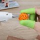 thumbnail image 4 of Sywqhk Antideslizante Pistola de pegamento caliente Tapas para dedos Funda de silicona para dedos (Verde 5pcs Sywqhk Para estrenar, 4 of 8