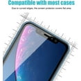 thumbnail image 4 of [3 Pack] Privacy Screen Protector for iPhone 11/iPhone XR Anti-Spy Tempered Glass Film Upgrade 9H Hardness Case Friendly Easy Installation Bubble Free 3D Touch Support, 4 of 7