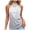 Light Gray, variant on Women Chiffon Halter Tops Open Back Mock Neck Y2k Sleeveless Tanks Flowy Bubble Hem Cami Going Out Crop Top (Khaki,XL)