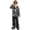 v#40Silver76, variant on HAYIMI Boys Carnival Set Disco Dance Outfit Kids Performance Stage Wear Party Outfit Boys Toddler Children Retro Disco Dance Outfit Cozy O-Neck Cartoon Clothes Sets