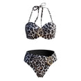 thumbnail image 4 of HAIJIE Beach Coverups Women Bathing Suit Swimwear with Boho 4 Way Comfortable Swimwear for Wife Girlfriend with Adjustable Shoulder Straps Sporty Beach Fashion (Brown,S), 4 of 4