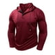 thumbnail image 2 of pstuiky Camisas de invierno de manga larga para hombre, Suéter informal de color liso para hombre, cárdigan con botones, mangas largas y capucha salir tops xxxl, 2 of 7