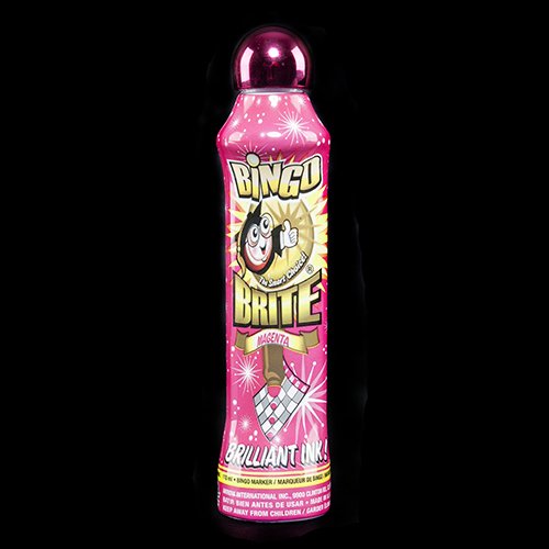 Bingo Brite Bingo Daubers Magenta Ink Markers 4 ounce size bottle