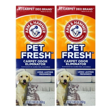 Arm & Hammer Carpet & Room Pet Fresh Odor Eliminator, 30 Ounce - 2 Pack