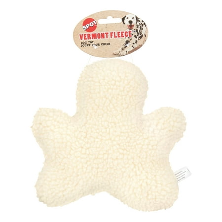 UPC: 0077234050101 | Vermont Fleece Chew Man Dog Toy