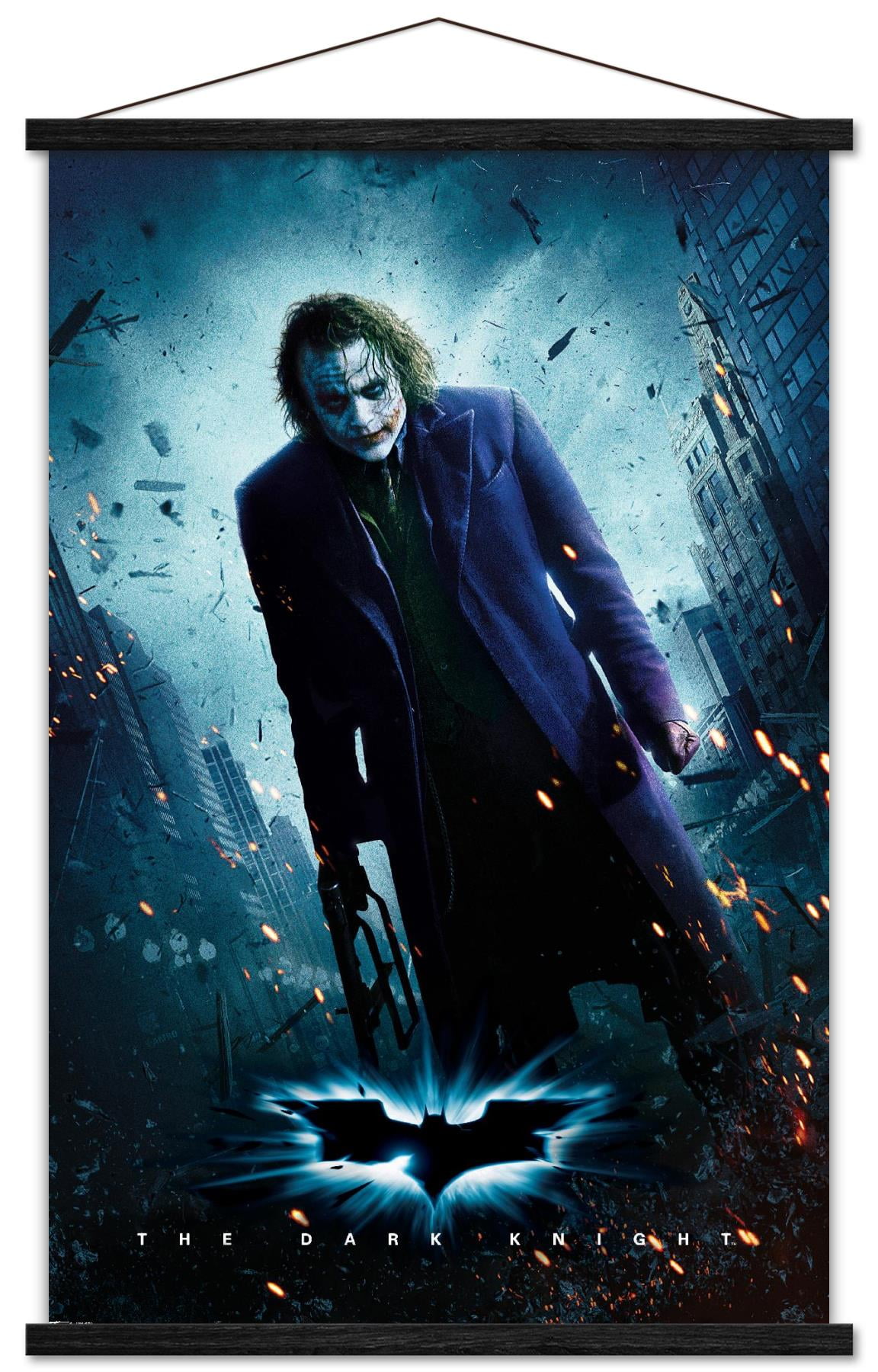 The Dark Knight Joker Rides Again Framed Modern Décor Wall Art Canvas HD Print 
