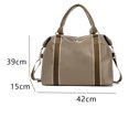 thumbnail image 2 of El bolso del gimnasio del viaje, la bolsa de asas continúa los bolsos del fin de semana de la lona del deporte del equipaje con el bolsillo mojado, 2 of 5
