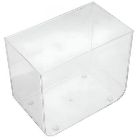 ACDANC Small Tank No Lid Fish Tank Betta Fish Tank Small Aquarium Bowl