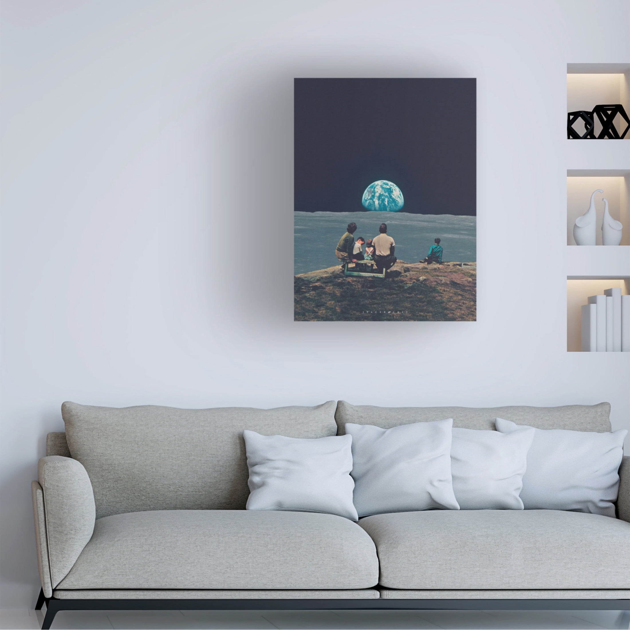 Trademark Fine Art spacerocket art 246 Canvas Wall Art