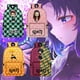 thumbnail image 2 of anime demon slayer hombros mochila escolar bolsas de lona estudiante casual tanjirou giyuu nezuko gran capacidad bolsa de moda, 2 of 4