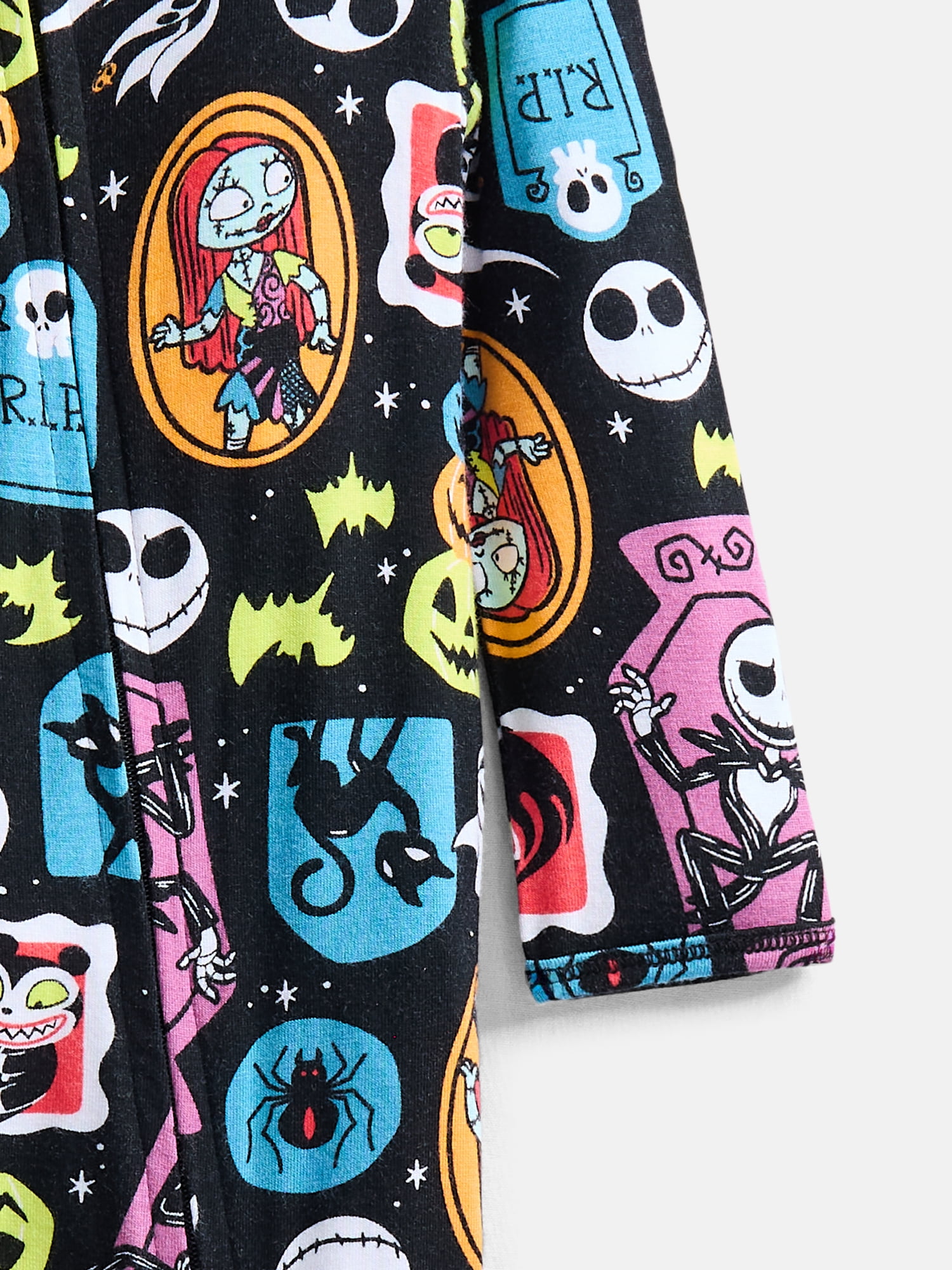 Nightmare Before Christmas Baby Boys Halloween Sleep Footed One-Piece, Sizes 0M-6/9M