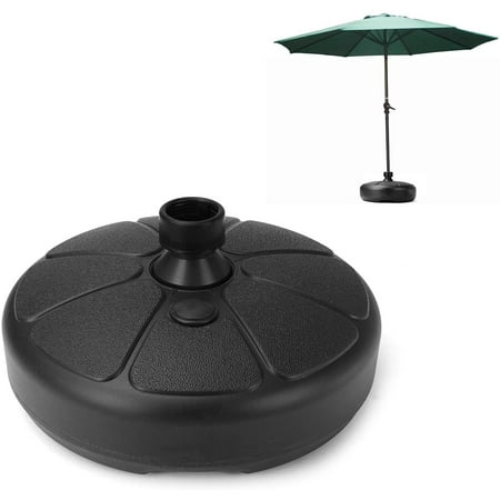IPRee 38mm Outdoor Garden Beach Umbrella Stand Plastic Parasol Base
