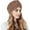 Khaki, variant on Stylish -Tied Turban Bonnet Headwrap for Women - Fashionable Baseball Cap Alternative Hair Accessory