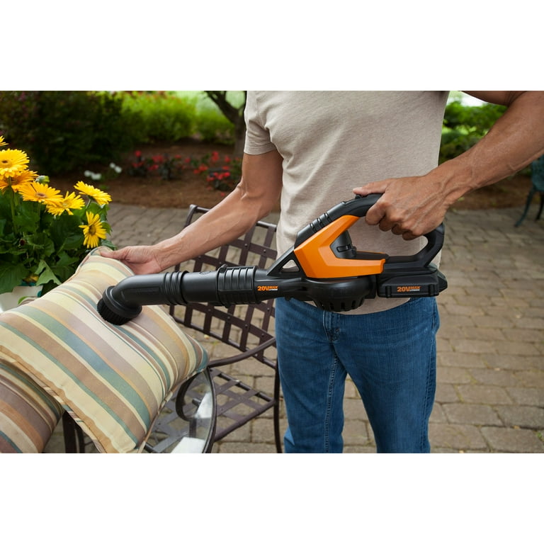 Dextra Cordless Leaf Blower, 20V Battery Powered Leaf Blower with