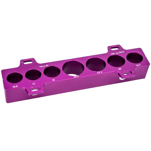 Vise Jaw, 1 Pair Aluminium Suspension Vise Soft Jaw Bikes Front Fork Hub Clamp