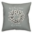 thumbnail image 2 of Creative Products Welcome Home 18x18 Spun Poly Pillow, 2 of 3