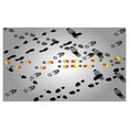 thumbnail image 4 of Pride Ceramic Toothbrush Holder, LGBT Lovers Meet in Crowd Composition with Walking Footprints Print, Decorative Versatile Countertop for Bathroom, 4.5" X 2.7", Pale Taupe Multicolor, 4 of 4