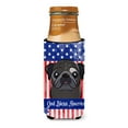 thumbnail image 3 of Carolines Treasures God Bless American Flag with Black Pug Michelob beverage Insulator for slim cans Slim Can, 3 of 3