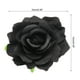 thumbnail image 2 of 1 Pcs Clips de cabello de flor de rosa de 4 pulgadas para mujeres, accesorios para el cabello en negro, 2 of 5
