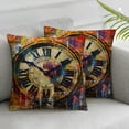 thumbnail image 3 of nygtbtfer Throw Pillow Cover Abstract Street People Colorful Decorative Cushion Throw Pillow Car Chair Home Decor Pillow Case for Sofa White, 3 of 7