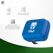 Skull Shaver Pitbull Travel Case, Blue, 1 Piece
