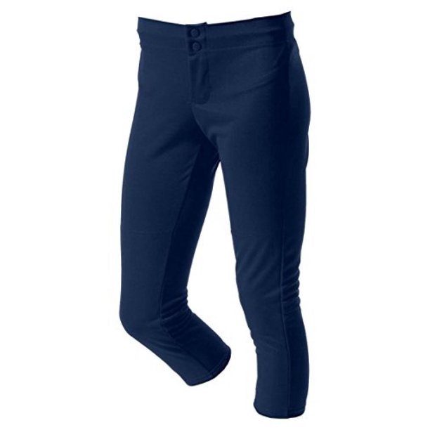 A4 NG6166 Girls Softball Pant Navy, Extra Small