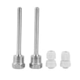 thumbnail image 6 of 2pc Thermowell G 1/2\" Thread for Temperature Sensor Immersion Sleeve Pocket, 6 of 15