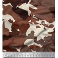 thumbnail image 1 of Soimoi Rayon Fabric Two Tone Camouflage Print Fabric by the Yard 42 Inch Wide, 1 of 1