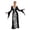 As Pictured, variant on HOWPAY Halloween Dresses For Women Vintage Literary Medieval Hooded Swing Dress Elegant Long Fancy Outfit For Renaissance Cosplay Masquerade Party Halloween Costumes L