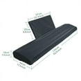 thumbnail image 3 of Piano Keyboard Dust-Cover for 88 Keys,with Music Sheet Stand Cover,Electric Piano Cover,Dustproof and Washable, 3 of 7